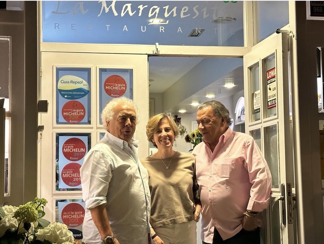 Visita especial al restaurante